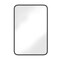 Flash Furniture Jolie 16-in. x 24-in. Medicine Cabinet w/Rounded Beveled Mirror and Reversible Metal Frame, Black HFKHD-FM23C0401-S-BLK-GG - alternate 6